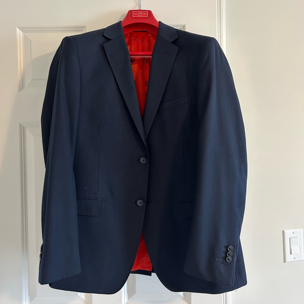 Gino Valentino Men’s Two Button Jacket 2 Piece